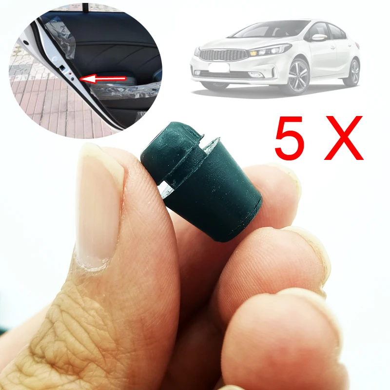 Car Rubber Stopper For Kia Jd Ed 2008 Spectra Cerato Rio Sportage Stinger Carnival Bumper Door Overfilling Glue Vehicles