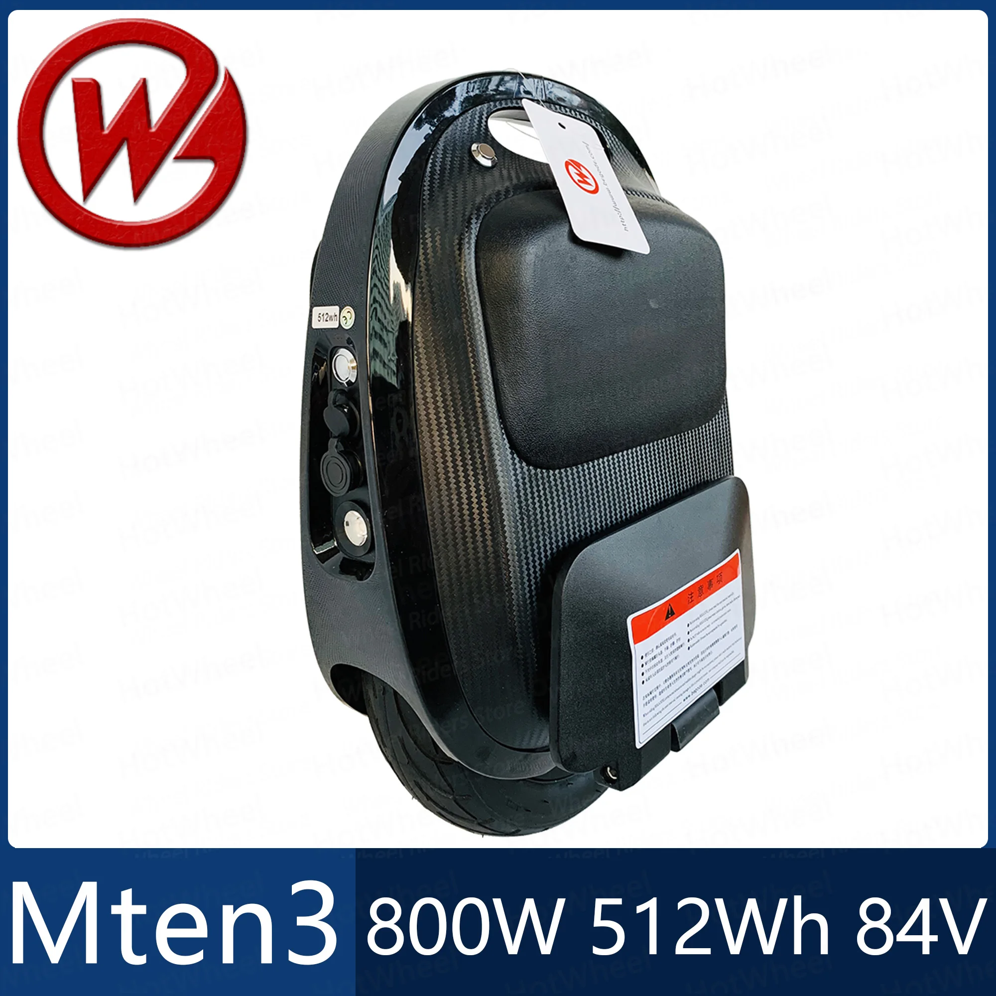 Begode GotWay Mten3 Model 10" Electric Unicycle 800W Motor 512Wh 84V Lightest Electric Unicycle Fun Wheel Balance Monowheel
