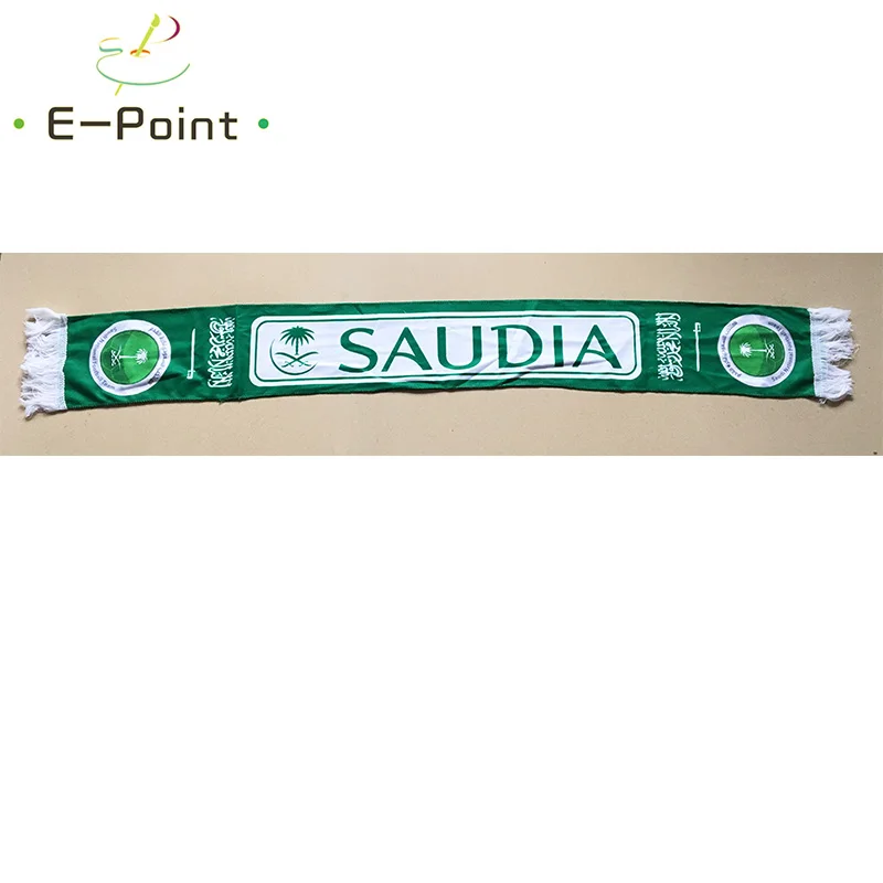 

Шарф Saudia для фанатов, размер 120*17 см, с двусторонним принтом NA025