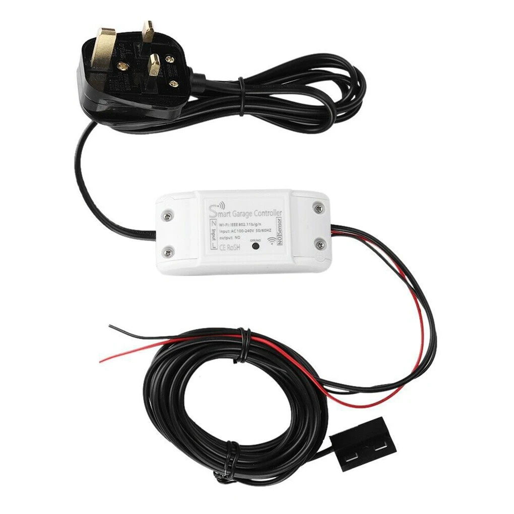 

WiFi Smart Garage Door Controller Opener Wireless Remote Control US Plug