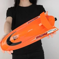 2.4GHz lancha de Elesteered Boat RC inject Speedboat 30km/h Waterproof Electric Turbine Drive Remote Control Boats Watercraft 1