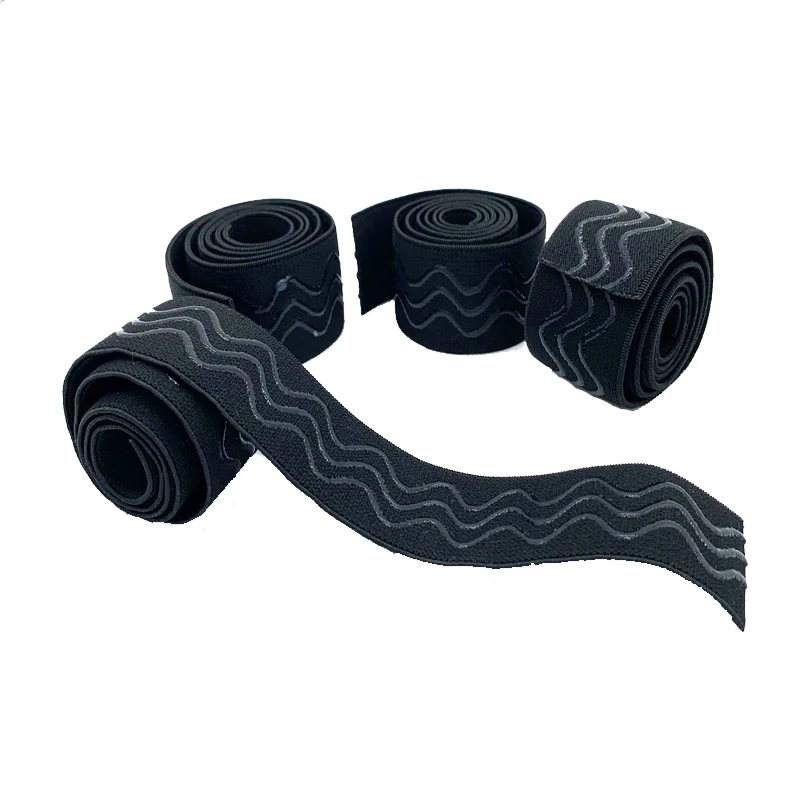High Resilience Silicon Gel Nylon Wig Band Sewing Wide 3*55cm Elastic Bands For Underwear Sewing Rubber Wig Making Material Tool hair band