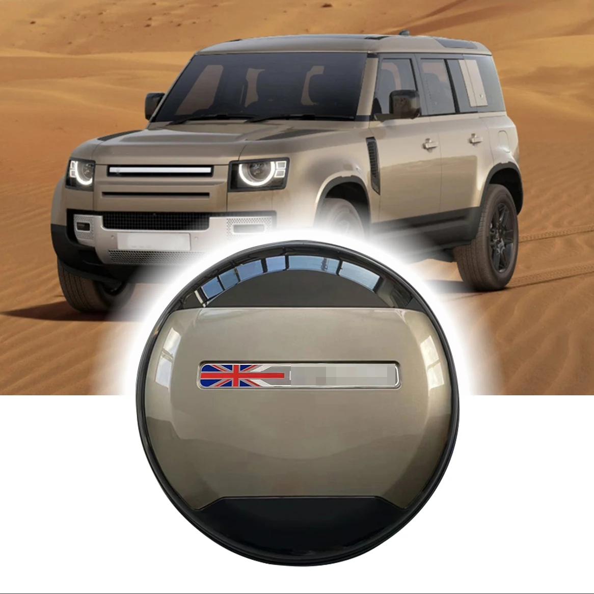

Запасная крышка шины gondwna Stone Series подходит для Land Rover Defender 110 90 130 2020-2024 ABS запасная Защитная крышка шины