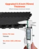 SucceBuy Interlocking Drainage Mat 12inx12in 12/24/40/50/55 Pcs Splicing Mats Non-Slip PP Drainage Floor Tile & Shower Mat