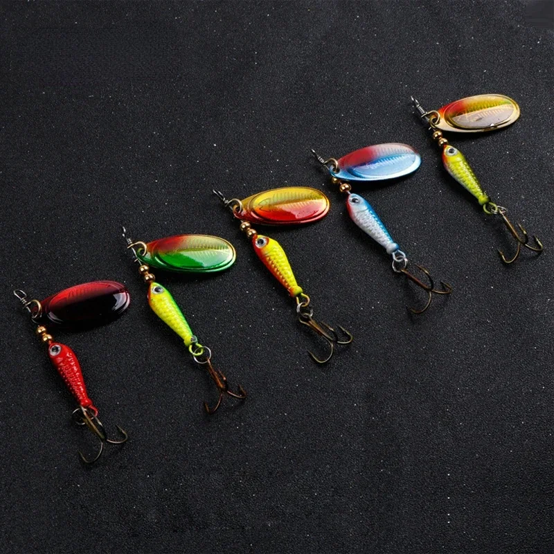 10Pcs Spinner baits for Bass Pike fishing wobbler metal Trout spoon lures  Rubber skirts spinnerbait isca artificial hard lure - AliExpress