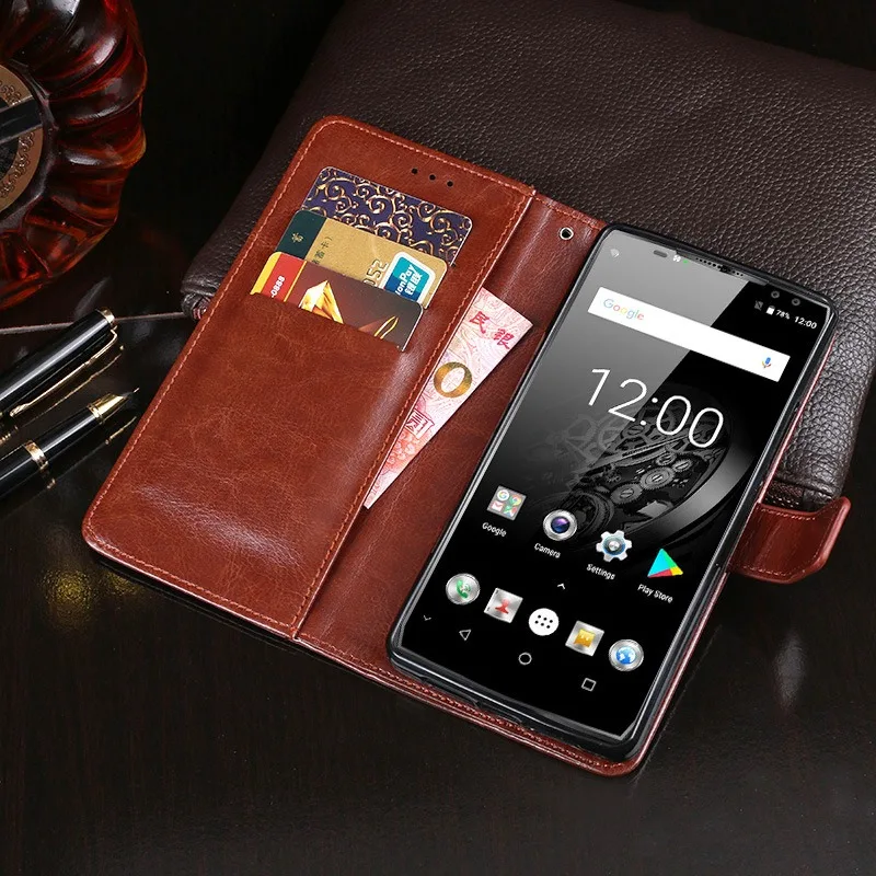 Premium PU Leather Flip Case Wallet Cover - Stylish Phone Accessory