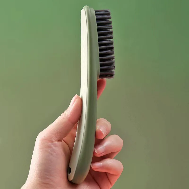 1/2/3Household laundry brush long handle shoe brush soft hair multifunctional cleaning brush home daily board brush shoe brush 4