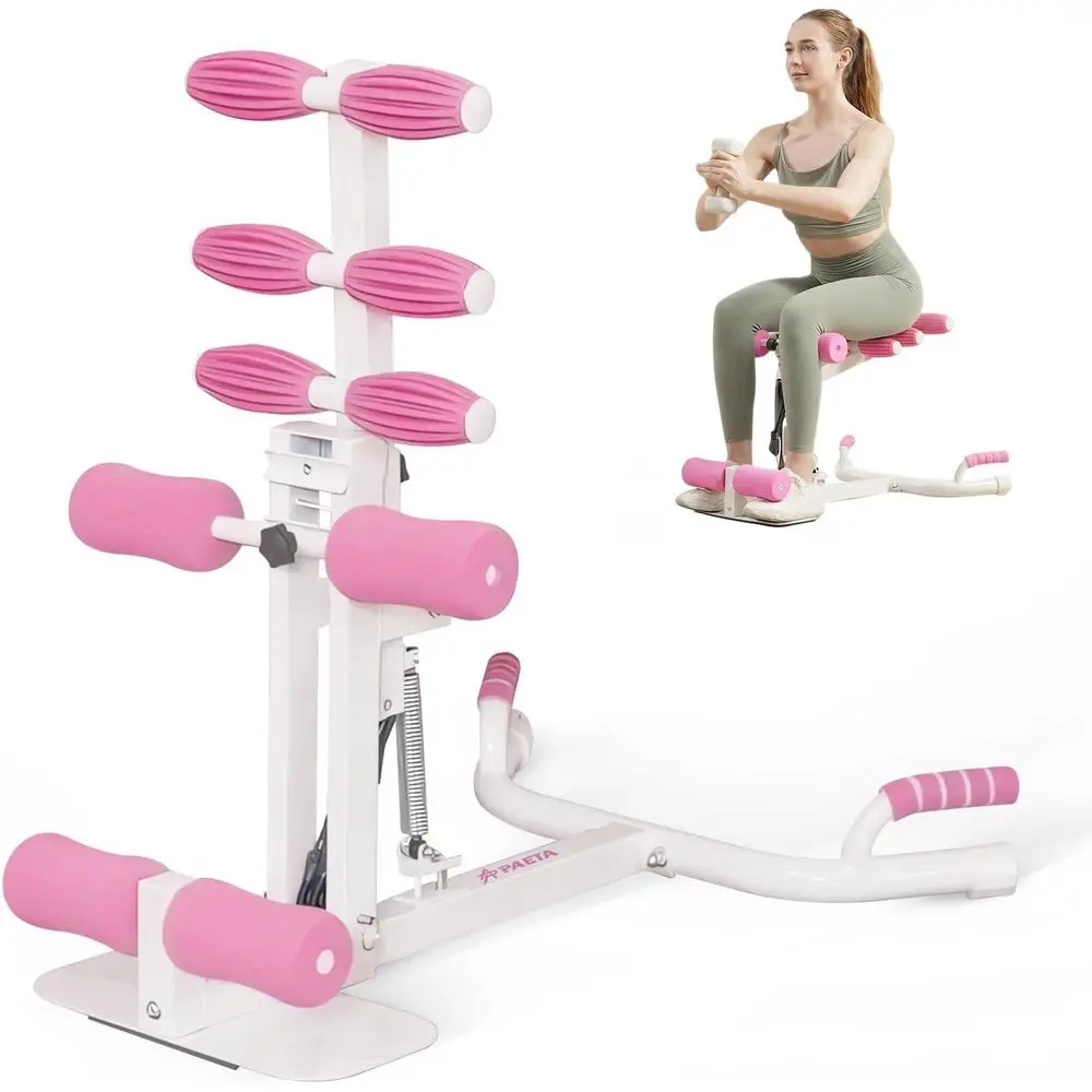 Women Deep Squat Machine With Adjustable Resistance Bands, Home Gym Trainer For Glute, Leg, Core And Abdominal Exercise_voghion.com