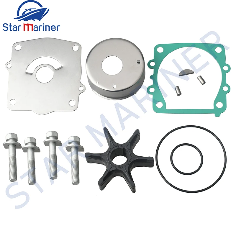 61A-W0078 Water Pump Impeller Repair Kit For Yamaha Outboard Motor F150 F200 F225 61A-W0078-A3-00 61A-W0078-A4 Boat Engine Parts