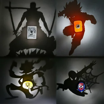 Proyector Anime Luffy, Goku y Zoro | Tu Cueva Otaku Mola Más 1