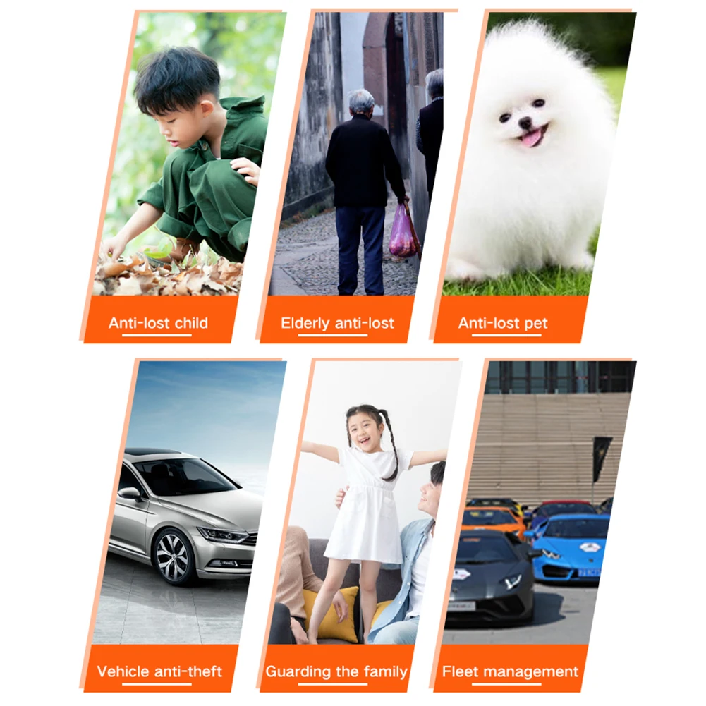 Anti-Lost Device APP Control Car Vehicle Tracking Device WiFi + LBS + GPS Position Smart Finder Locator Pet Vehicle Lost Tracker