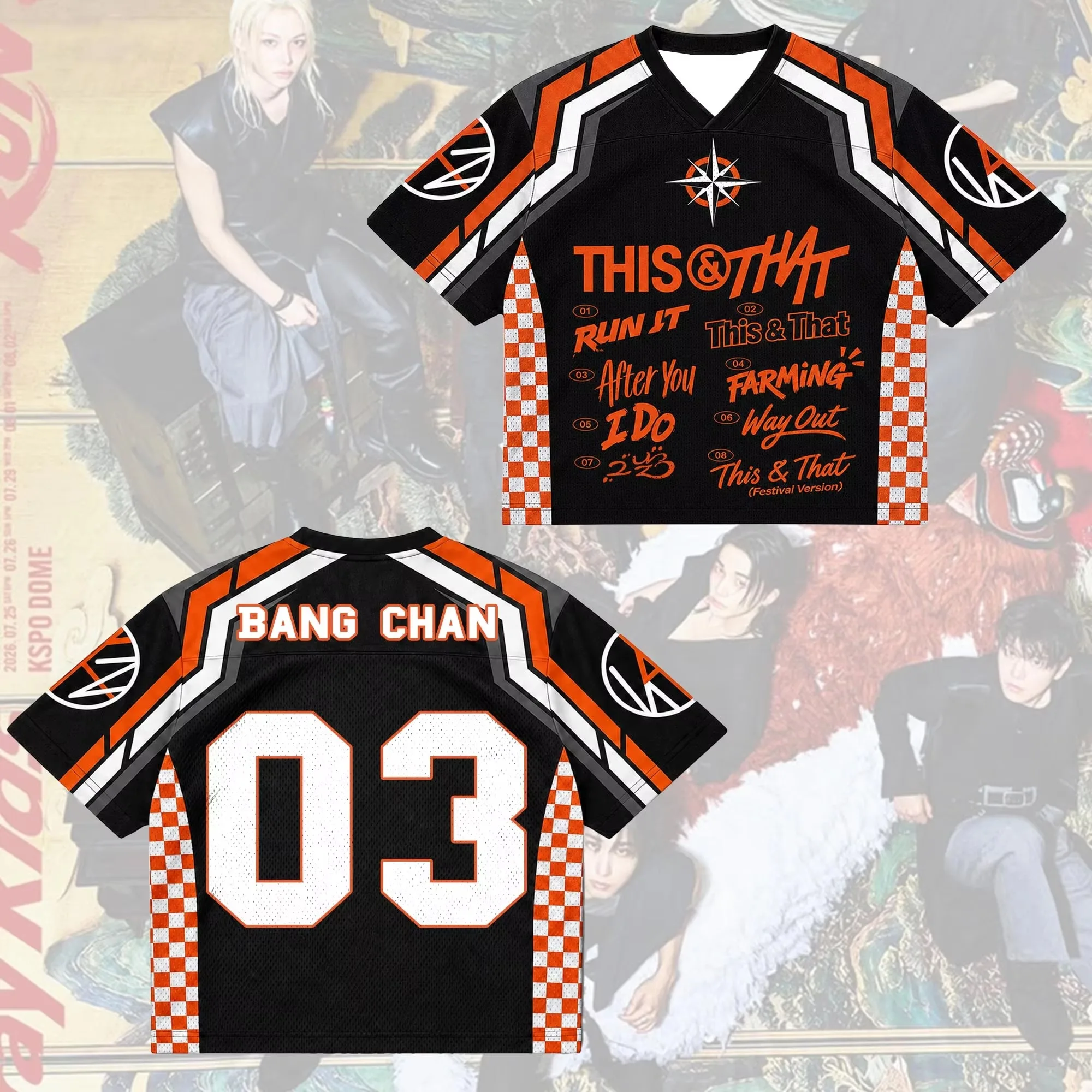 2026 Stray Kids This & That Tracklist 3D-gedrucktes Jersey Herren Sommer Sport Outdoor T-Shirt Atmungsaktive Schnelltrocknende Kleidung Oberteil