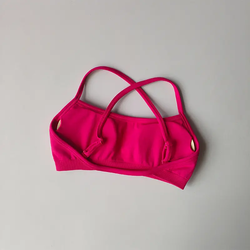 Gathering Shock-proof and Beautiful Back Seamless Sports Bras Gym Women Top Crop Tube Yoga Tops Fitness Scrunch Bum Workout Suit - Image 11