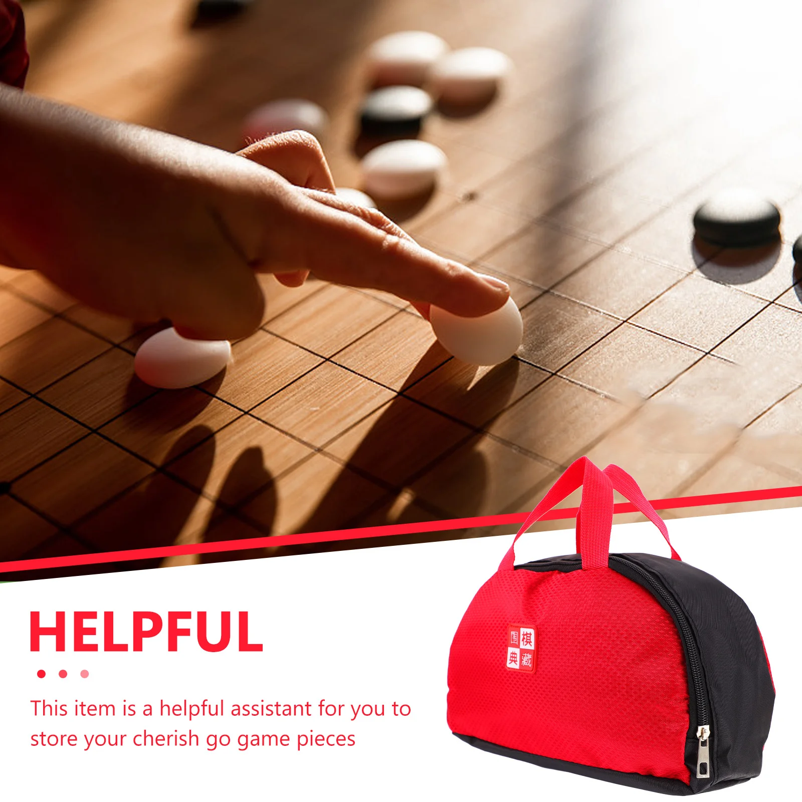 Storage Bag Go Chess Competition Bags Travel Tote Holder Game Supplies Chic Case Handbag Child