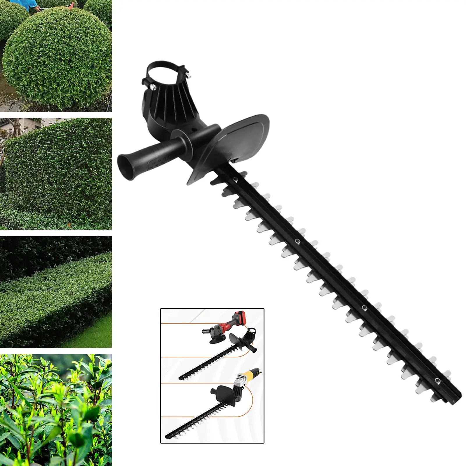 Replacement Durable SK5 Blade Angle Grinder to Hedge Trimmer Converter 61.5cm Length for Flat or Spherical Pruning Shrubs grass trimmer blade
