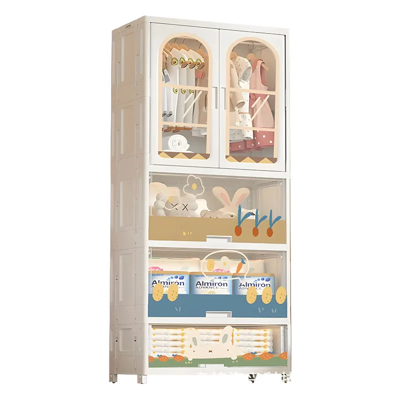 Children's Cabinet Wardrobe For Baby Clothes Baby Closet Storage Cabinet Closet Guarda Roupa Infantil Children's Wardrobe