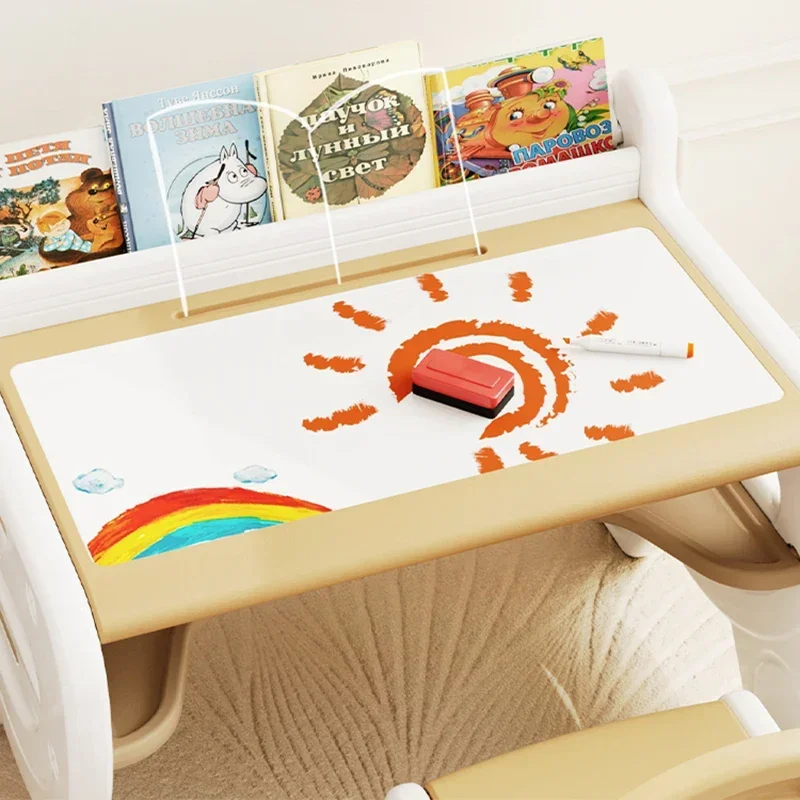 Children Desk Set Table Kids Furniture Room Study Chair Tables Child Elementary School Supplies Classroom Childrens Children's