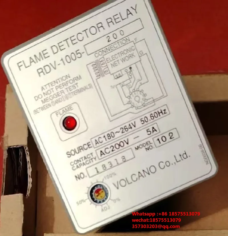 

Для VOLCANO RDV-1005-200 Flame Relay новый оригинальный