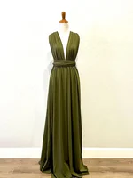 Rust Bridesmaid Dress Infinity Multiway Maxi Bridesmaid Dress Formal Wrap Wedding Evening Dress Wedding Cocktail Floor Length - Image 2