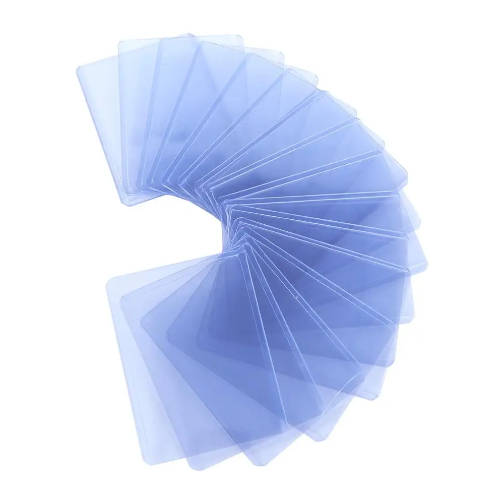 

3X4" Rigid Plastic Sports Card Basketball Card Cards Outer Protector Top Loader Card Sleeves Game Cards Protector Card Holder