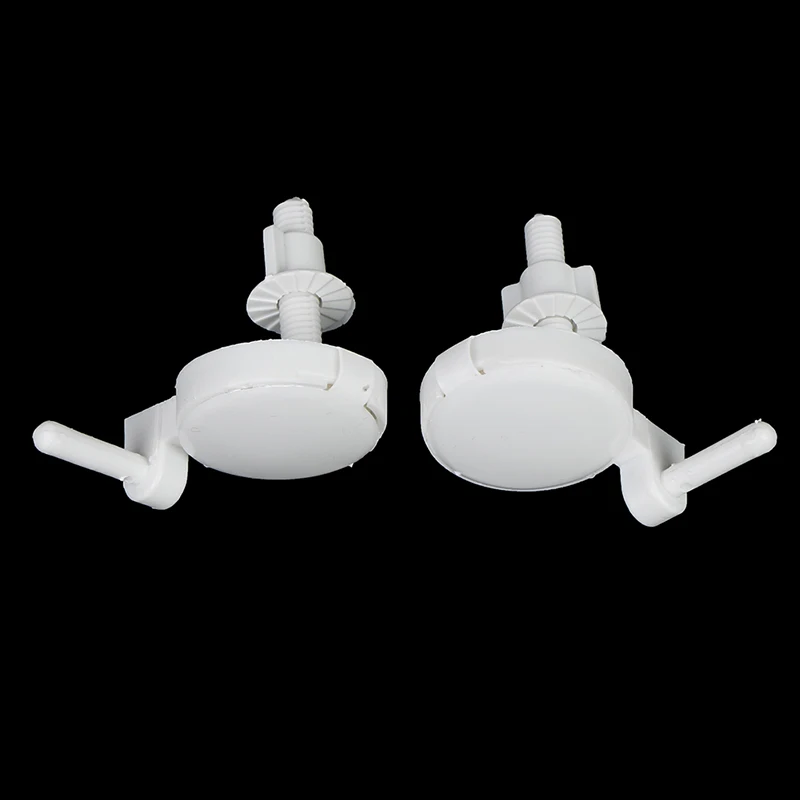 1set/2Pcs Plastic Toilet Seat Screws Fixings for Toilet Seats Hinges Repair Tools toilet seat accessories toilet hinge replacement