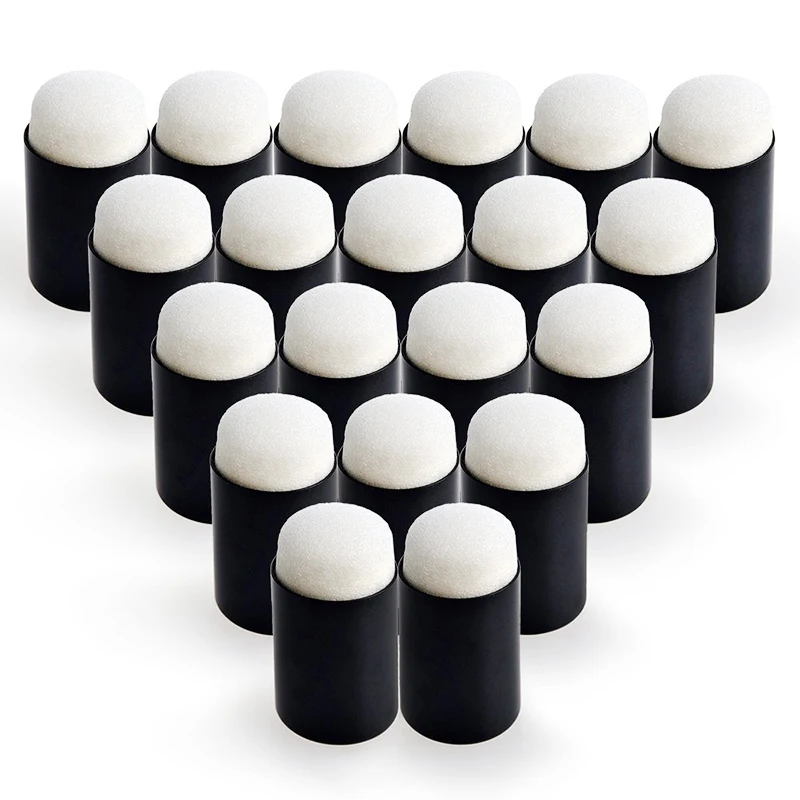 10PCS/Lot Finger Painting Sponge Daubers Sponge Foam Applying Ink Chalk Inking Staining DIY Painting Craft Set Painting Tools