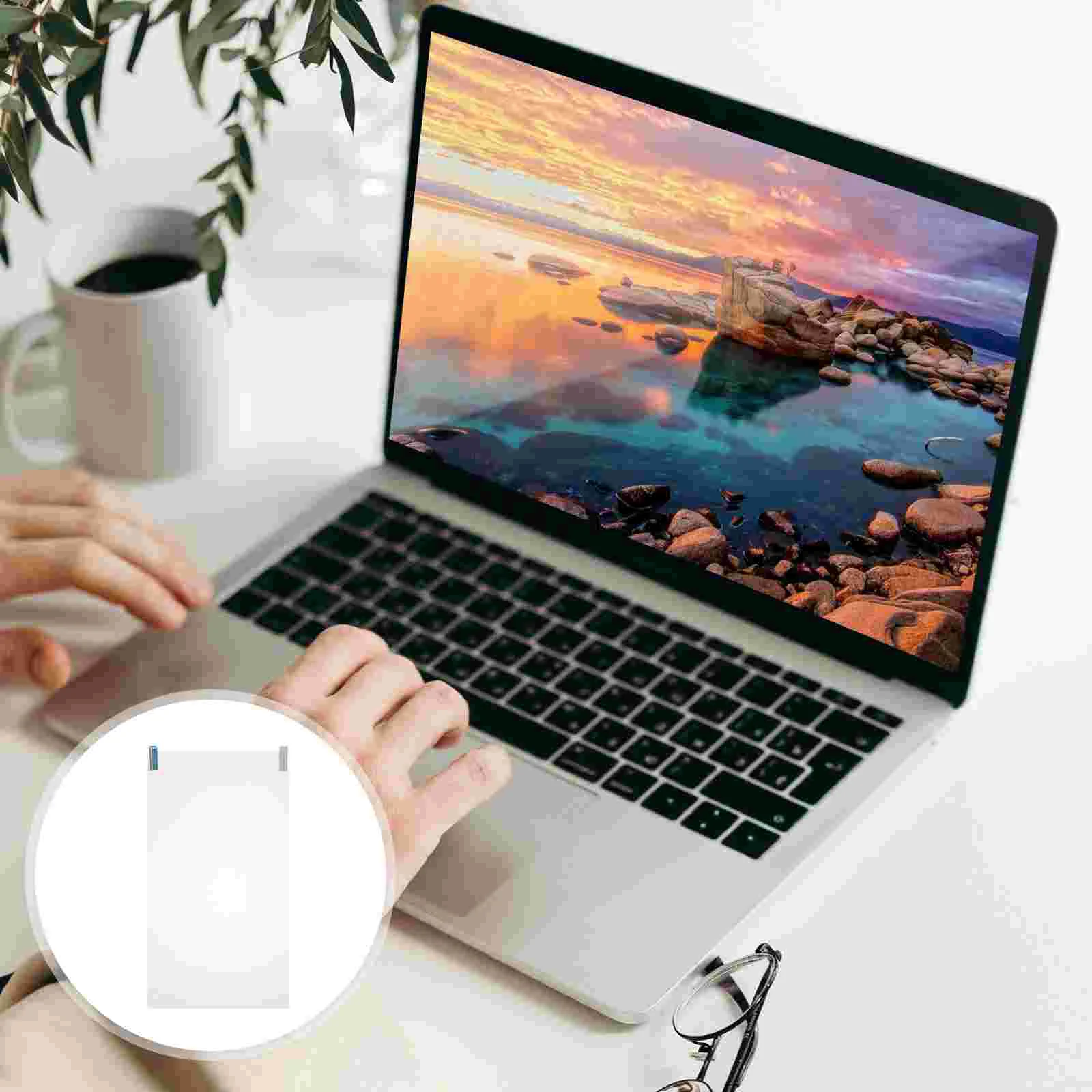 

Screen Protector Cover Laptop PET Film Anti-radiation Anti- Light Potector Protective The
