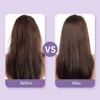 Hair Straightener Brush 3 Levels 60s Anti-Scald Heat Up Cordless Rechargeable Hot Comb 4000mAh Battery Straightener Brush 5