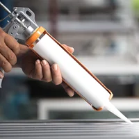 Caulk Tube Caulking Tubes Empty Sealant Refillable Fillable Sausage Bottle Home Reusable Squeeze Improvement Tool 2