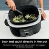 Sous Vide & Proof 6-in-1 Multi-Cooker, with 8.5 Quarts, Slow Cooker, Dutch Oven & More, Glass Lid & Integrated Spoon 6