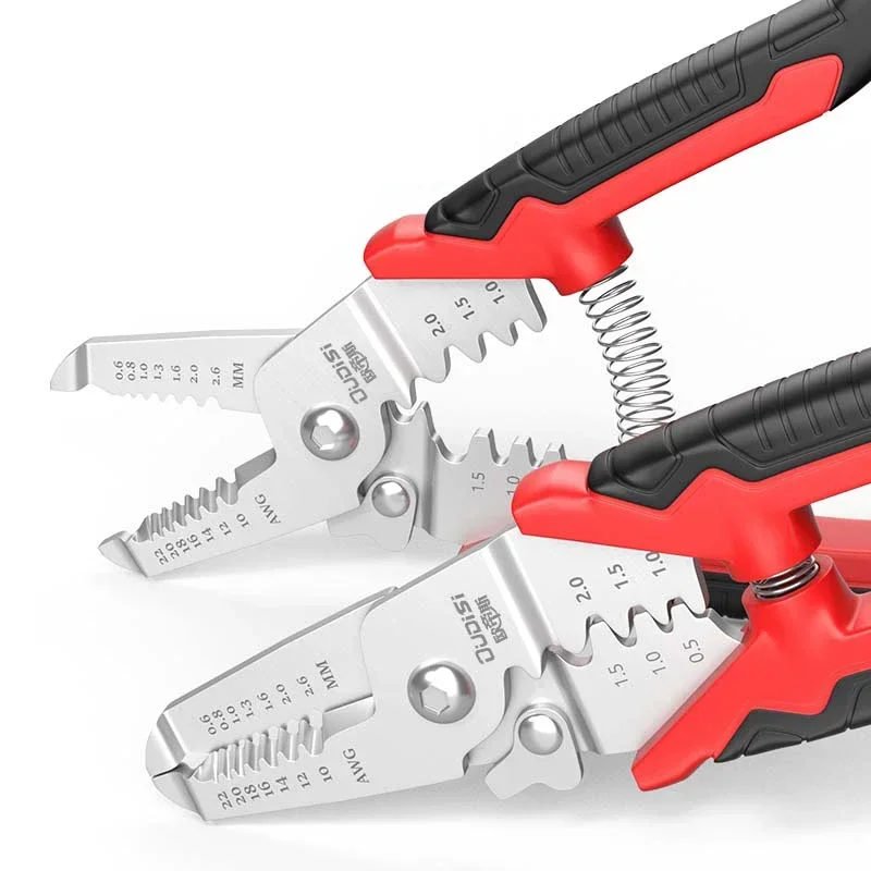 

Wire Stripping Pliers Multifunctional Electrician Special Tools Pulling Wire Cutting Pliers Small Copper Pipe Crimping Pliers