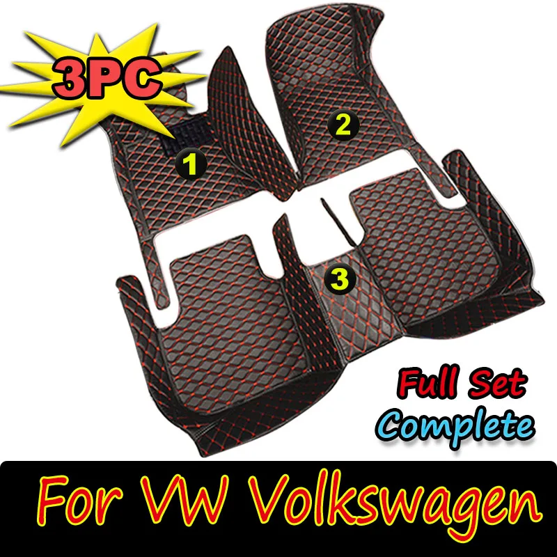 Tappetini Auto Per Vw Volkswagen New Beetle Convertible 1998 ~ 2011 Tappeto Impermeabile Tapetes Para Automovil Tappetini Auto Accessori Auto
