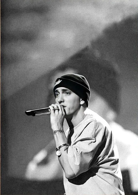 Eminem Vintage Poster Canvas Print Retro HipHop Wall Art