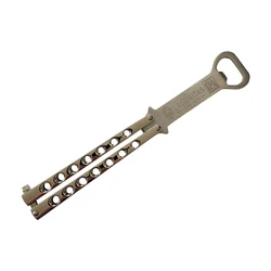 Transformable Foldable Butterfly Knife Bottle Opener - Multifunctional Pocket Trainer Tool (1pcs)