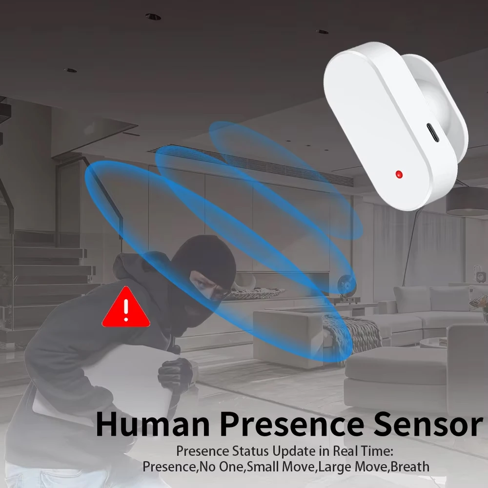 Millimeter Wave Human Presence Detector Tuya WiFi /Zigbee MmmWave Smart Human Bo