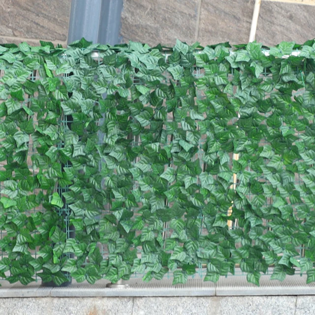 Mester Ivy Adatvédelem Kerítés Képernyő Bővíthető Faux Vine Leve Fényfal A Kültéri Beltéri Kerti Háztáji Kertjéhez És Dekorációjához - Image 3