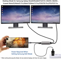 4k Uhd Display Usb C Thunderbolt3 Dual HdTV Extend 2 Monitors Usb 3.0 Hub Type-C Dock Pd Fast Charging For Macbook Pro Air - Image 3