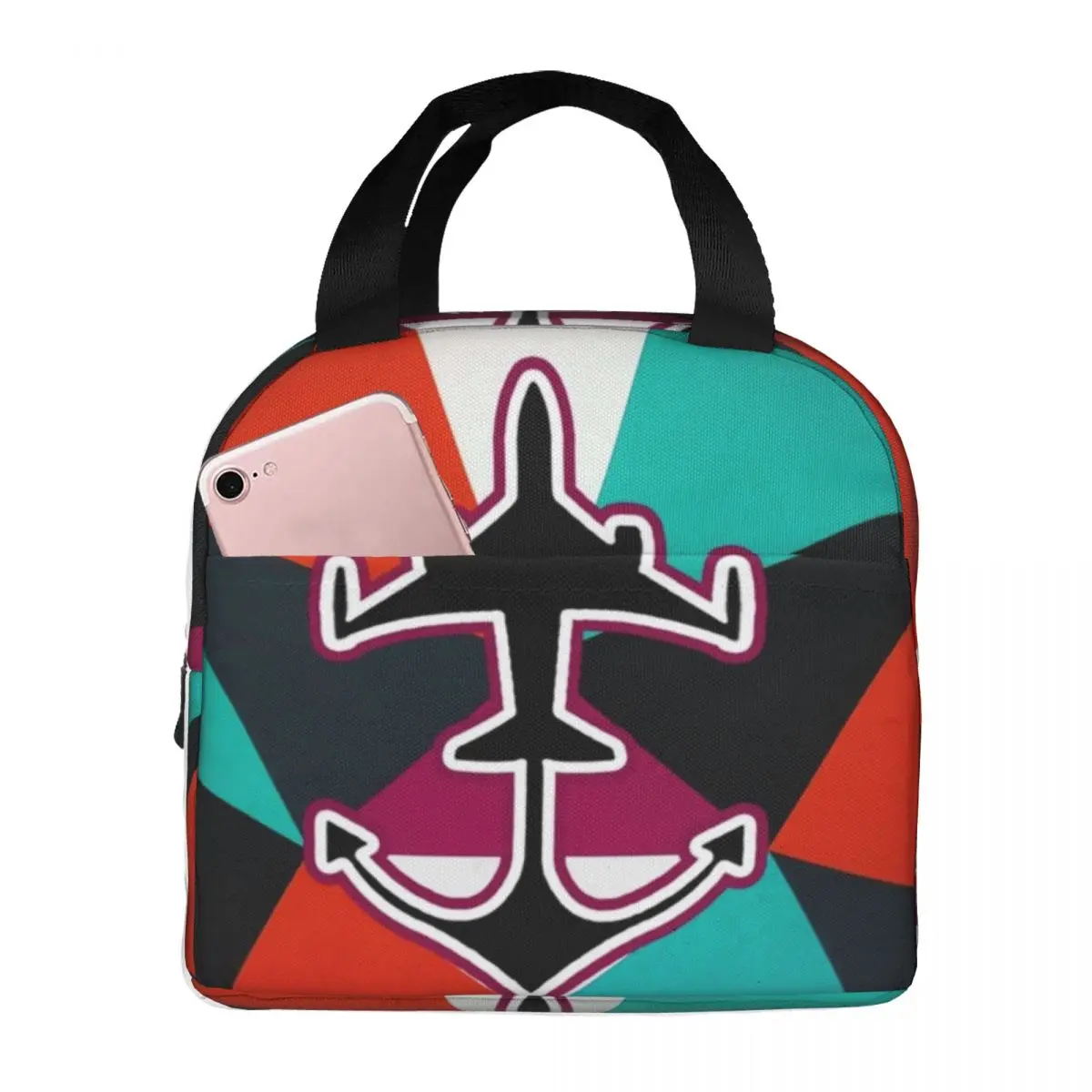 

Coast BBandit Geo Logo Thermal Insulated Lunch Bag Insulated bento bag Meal Container Insulated bag High Capacity Tote Lunch