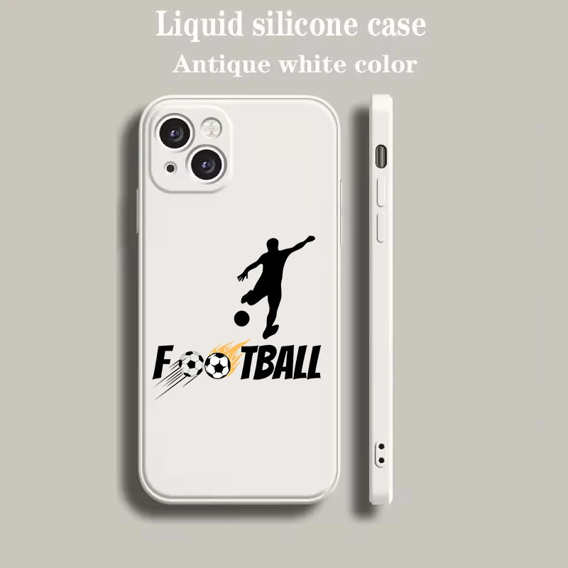 Luxury Silicone Football Phone Case - Premium Sport Design Cover