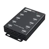 Sipolar A-300 10 Port Industrial Metal usb 2.0 hub for Litecoin mining Bitcoin Miners with power adapter 1 Year Warranty 1