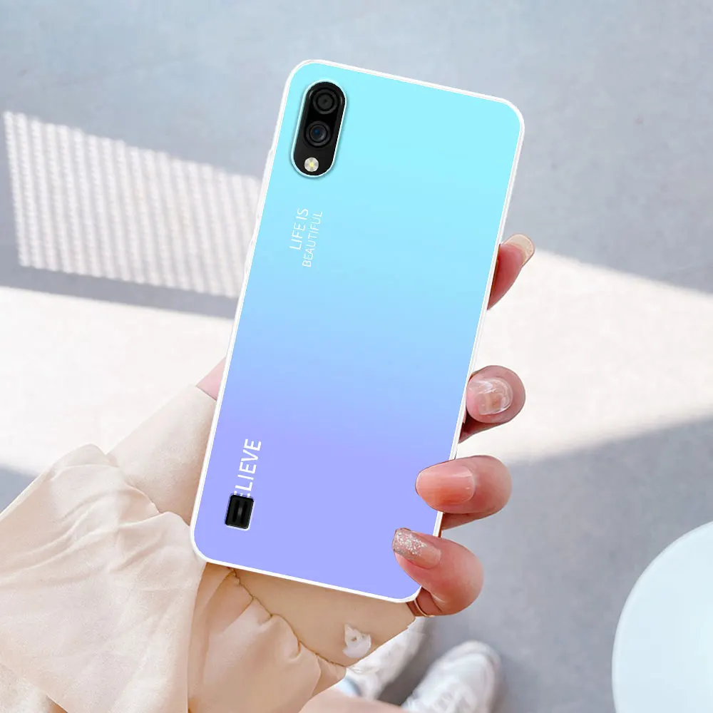 Clear Marble Painted Silicone Case - Soft Protective Bumper Cover