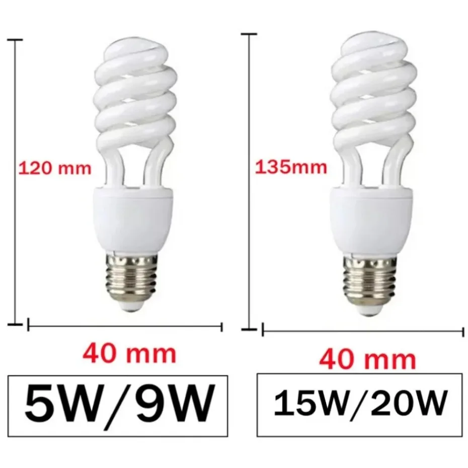 Spiral Light Bulb Energy-saving Lamps E27 5-45W AC220V LED Lamp led light led lamp