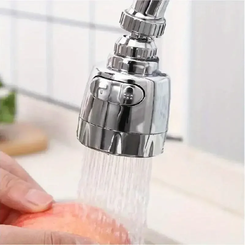 360° Rotating Faucet Extension Tube with Water-Saving Features and Multi-Mode Functionality