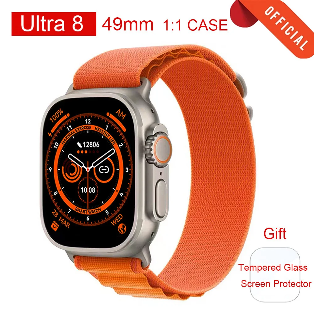 XiaoMi 2023 Smart Watch Ultra 8 NFC Door Access Unlock Smartwatch