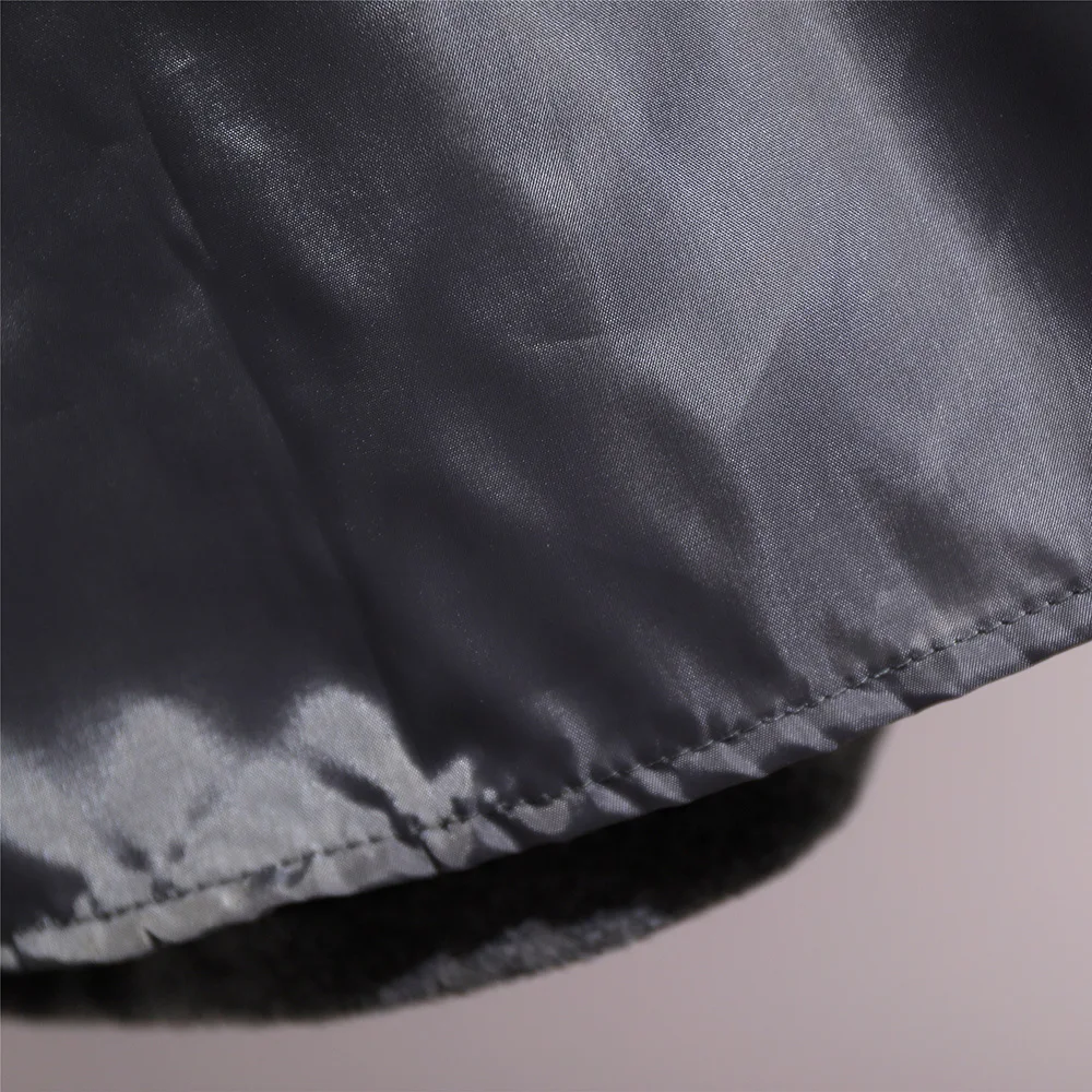 300 kg large women's dress fat mm autumn and winter new style temperament pleated A-line skirt loose and thin age reducing woole black midi skirt Skirts