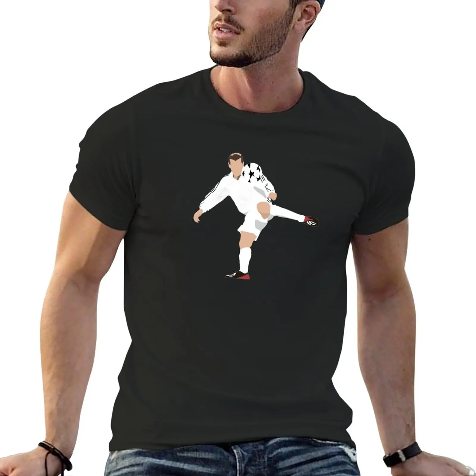 

New Zidane T-Shirt Tee shirt graphic t shirt man clothes boys white t shirts mens graphic t-shirts funny
