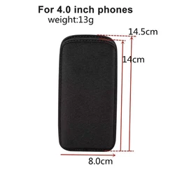 Neoprene Universal Mobile Phone Case Pouch (14x8cm)