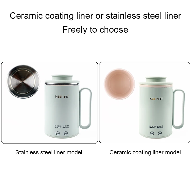 Portable Mini Stew Cup Electric Kettle Hot Water Thermal Heating