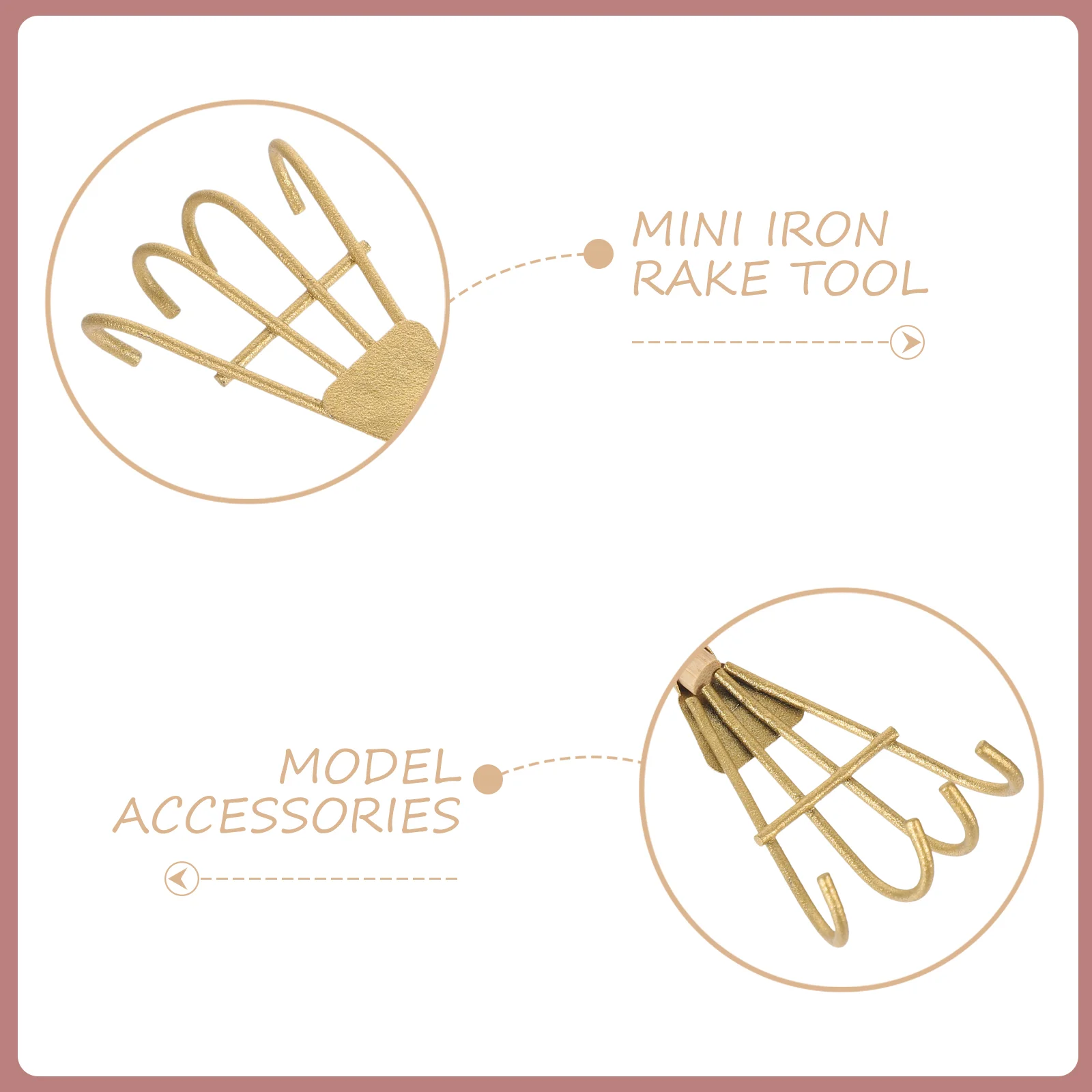 Рисунок 2 - Мини грабли песок стол реквизит