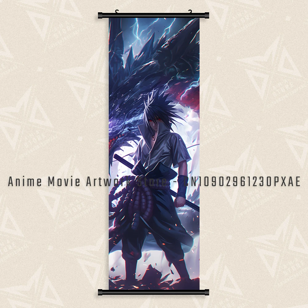 Naruto Anime Wall Art Canvas - Hatake Kakashi Home Decoration Mural